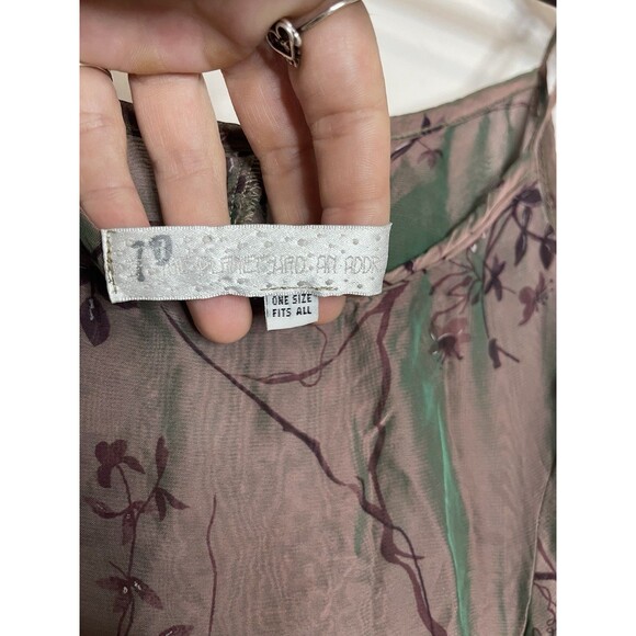 If The Planet Had An Address Purple Shimmer Maxi Womens Dress OSFM Lagenlook - Picture 4 of 5